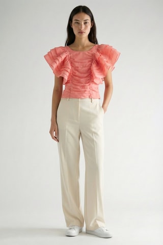 Blouse en lin - Rose
