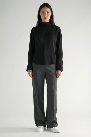 Blouse relaxed - Noir