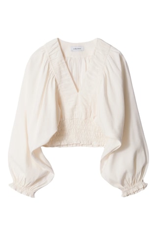 Blouse en lin - Blanc