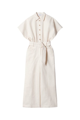 Combinaison en lin - Beige