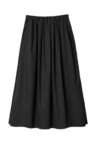 Jupe midi - Noir
