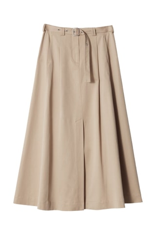 Jupe trapèze - Beige