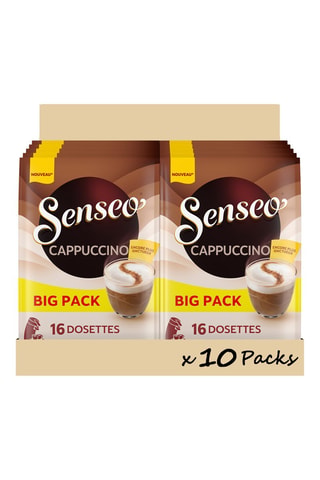 160 monodosis Senseo - Capuchino - 10 x 16 cápsulas
