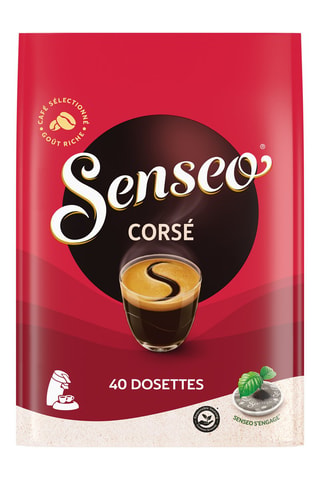 400 monodosis Senseo - Intenso - 10 x 40 cápsulas