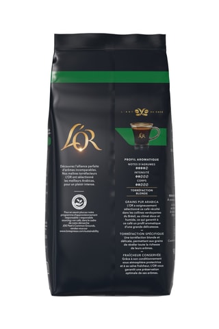 8 x 900 g - Café en grano L'Or Brasil - Intensidad 5