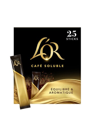 12 x 25 sobres - Café soluble L'Or equilibrado y aromático