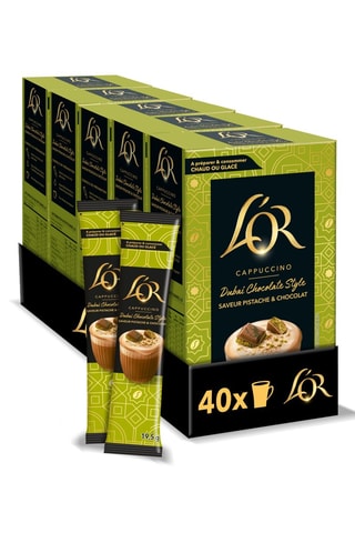 5 x 8 sticks - Cappuccino soluble L'Or Dubai Chocolate