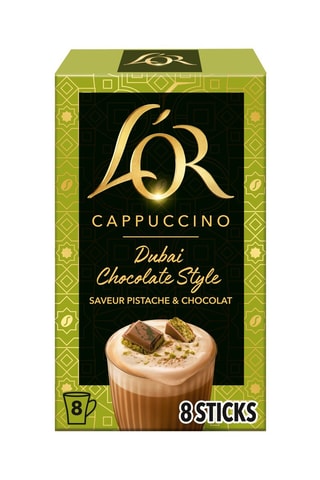 5 x 8 sticks - Cappuccino soluble L'Or Dubai Chocolate
