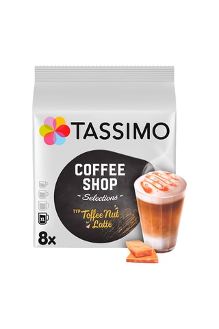 40 dosettes Tassimo – Café Toffee Nut Latte – 8 x 5 dosettes