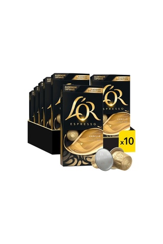 100 cápsulas - Café Vainilla - 10 x 10 cápsulas L'Or Espresso