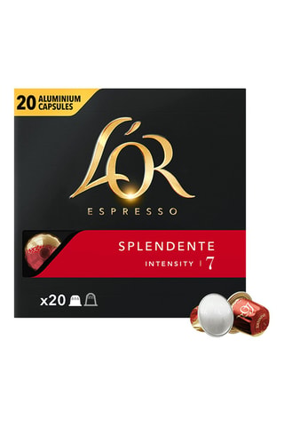 200 cápsulas - Café Splendente - Intensidad 7 - 10 x 20 cápsulas L'Or Espresso