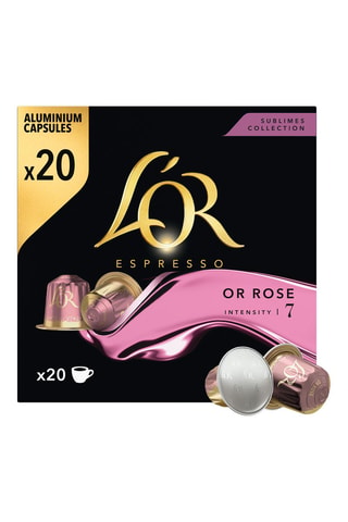 200 cápsulas - Café Or rose - Intensidad 7 - 10 x 20 cápsulas L'Or Espresso