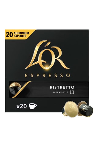 200 cápsulas - Café Ristretto - Intensidad 11 - 10 x 20 cápsulas L'Or Espresso