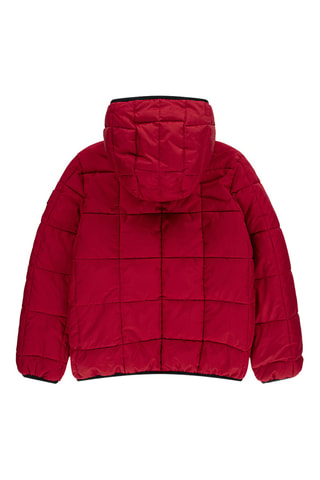 Anorak con capucha - Rojo