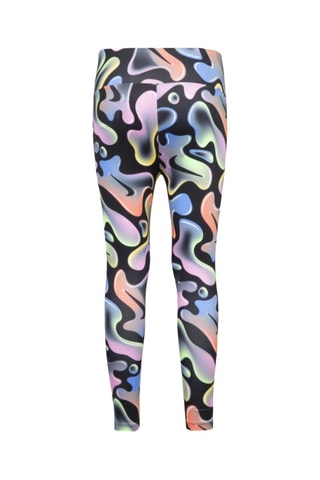 Legging - Noir, bleu et rose