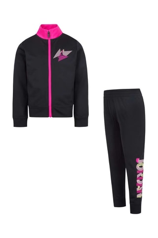 Chaqueta y pantalón de chándal - Jordan - Negro y violeta