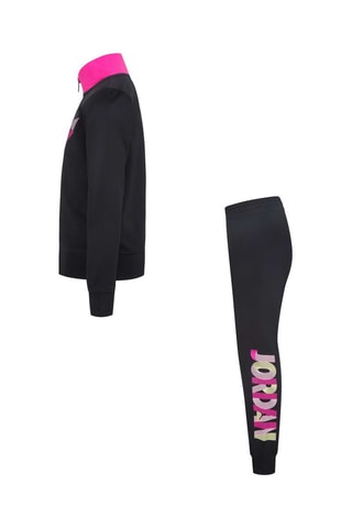 Chaqueta y pantalón de chándal - Jordan - Negro y violeta