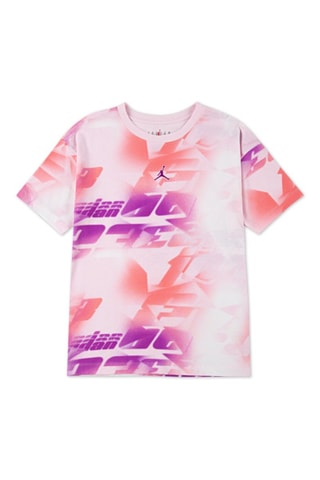 Camiseta Triple Team - Jordan - Naranja, violeta y rosa