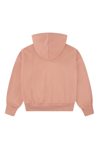 Sweat à capuche - Blanc et orange