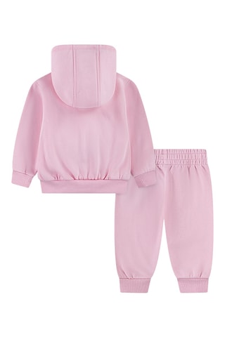 Sweat à capuche et pantalon polaires - Nike - Rose