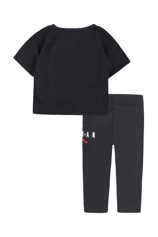 T-shirt et legging - Jordan - Blanc, noir et rouge