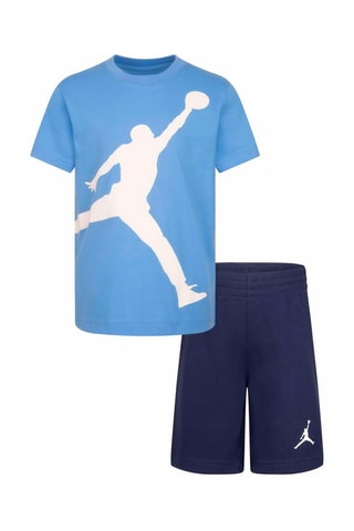 T-shirt et short - Jordan - Blanc et bleu