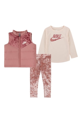 Ensemble 3 pièces - Nike - Blanc et rose