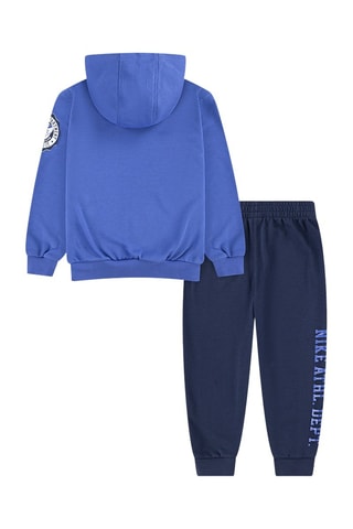 Sudadera con capucha y pantalón - Azul