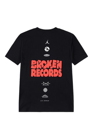 Camiseta Broken Records - Jordan - Negro