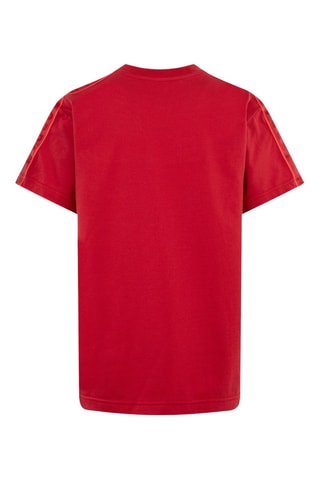 Camiseta - Blanco, negro y rojo