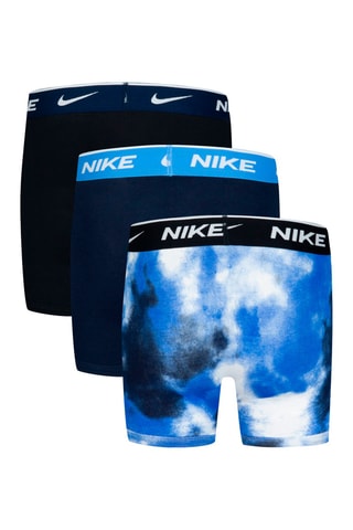 3 boxers - Nike - Blanc et bleu