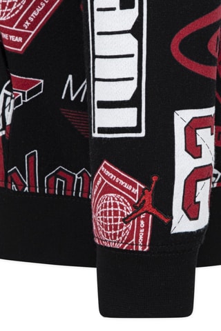 Sudadera y pantalón Brooklyn - Jordan - Blanco, negro y rojo