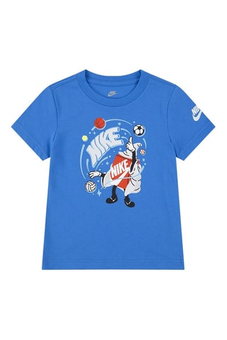 Camiseta Magic - Nike - Negro, rojo y azul