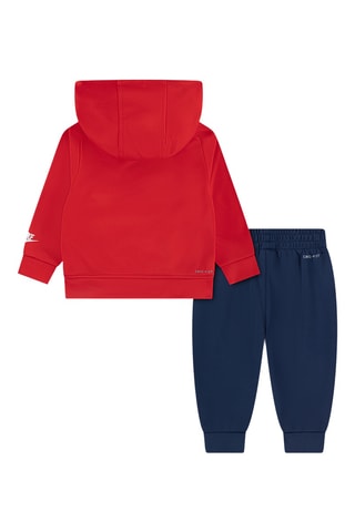 Sudadera y pantalón de chándal - Blanco, beige y azul