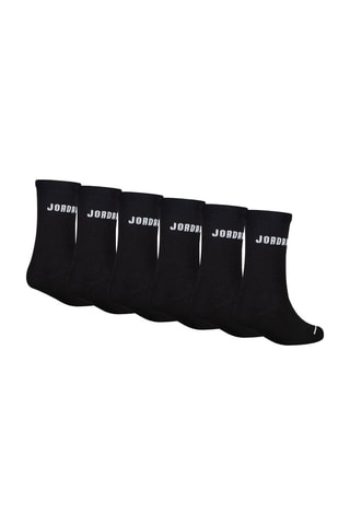 6 pares de calcetines - Jordan - Negro
