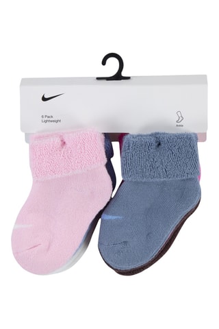6 paires de chaussettes - Nike - Rose