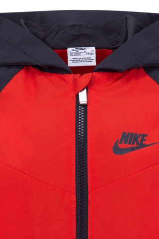 Coupe-vent à capuche - Nike - Rouge