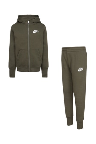 Sudadera con capucha y pantalón - Verde