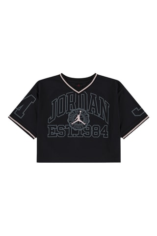 T-shirt cropped - Noir