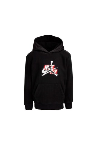 Sweat à capuche - Blanc, noir et rouge