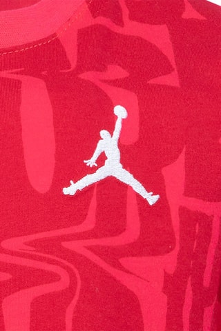 T-shirt et short Fuel Up Cool Down  - Jordan - Rouge et gris