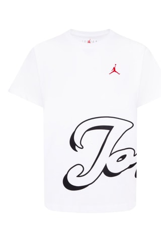 Camiseta Enchantment - Jordan - Blanco, negro y rojo
