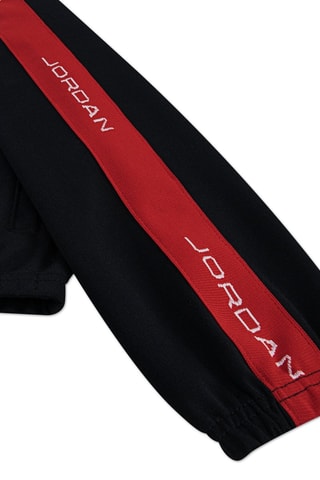 Veste et jogging - Blanc, noir et rouge