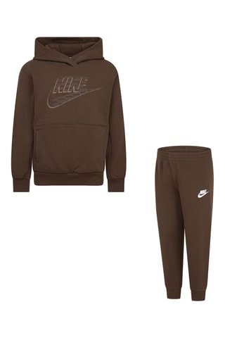 Sudadera y pantalón polares - Nike - Marrón