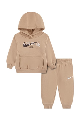 Sudadera y pantalón de chándal - Beige