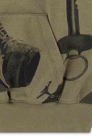 Sweat à capuche Brooklyn - Jordan - Noir et vert