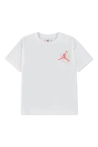 T-shirt Jumpman Take Flight - Jordan - Blanc et rose