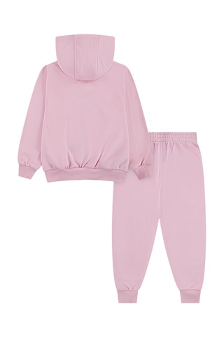 Ensemble swaet à capuche et pantalon - Rose