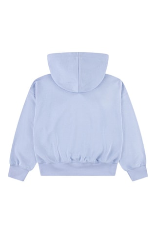 Sudadera con capucha - Blanco y azul