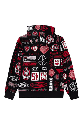 Sudadera con capucha Essentials - Jordan - Blanco, negro y rojo